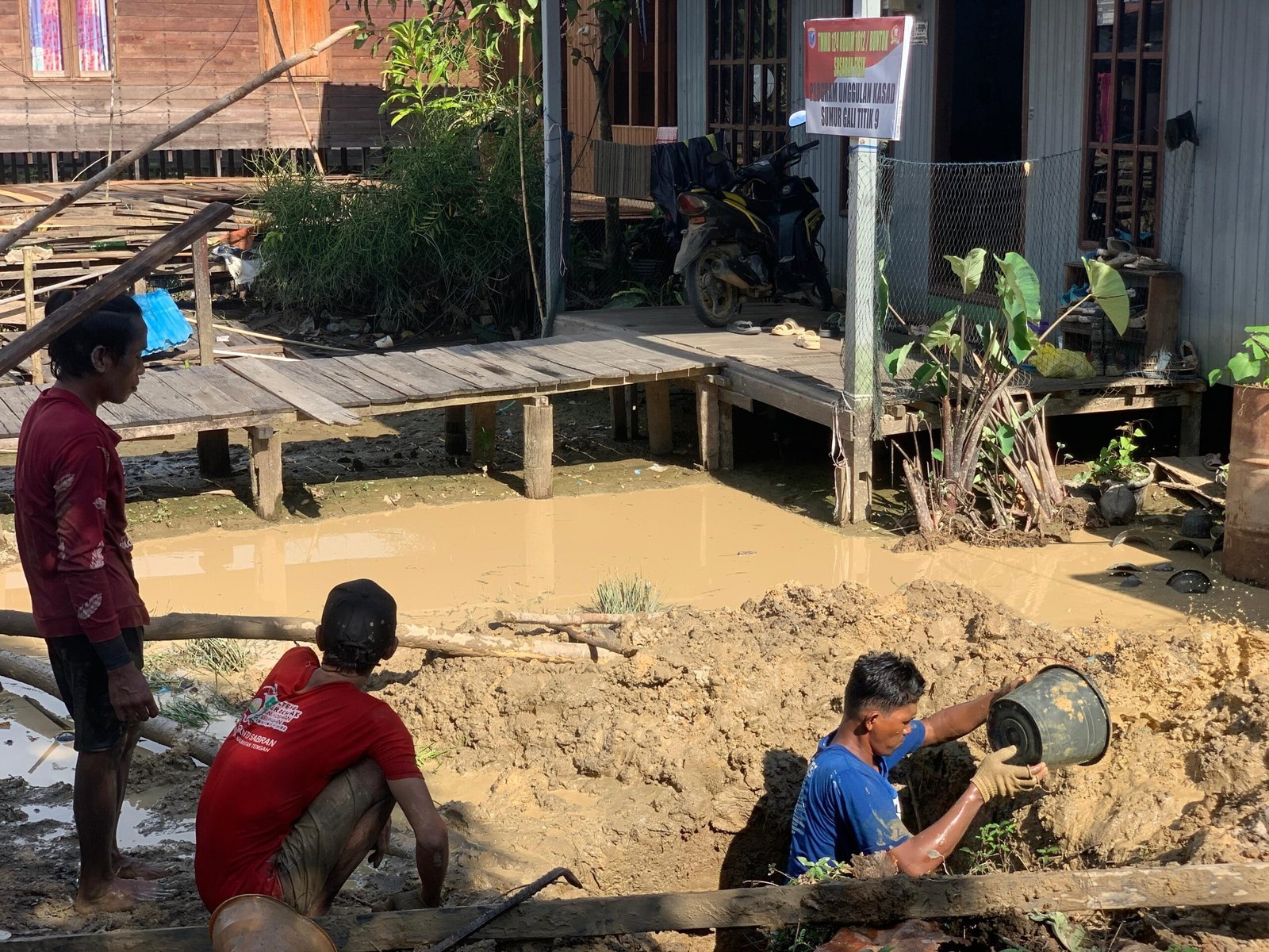 Air Kotor dari Lombang Dibuang, Satgas TMMD Siapkan Sumur Layak Pakai di Talio