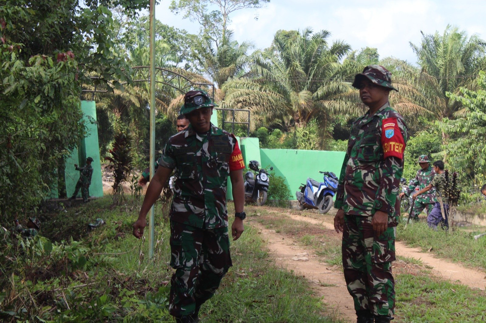 Tinjau Lokasi TMMD ke-125, Dandim 1017/Lamandau Sambangi Warga Desa Batu Kotam