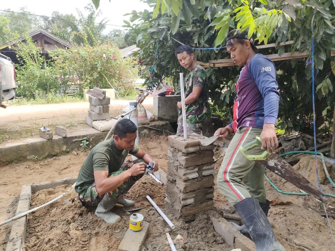 Capai 30%, Sasaran Sumur ke-3 TMMD ke-125 Kodim 1017/Lamandau Terus Berjalan