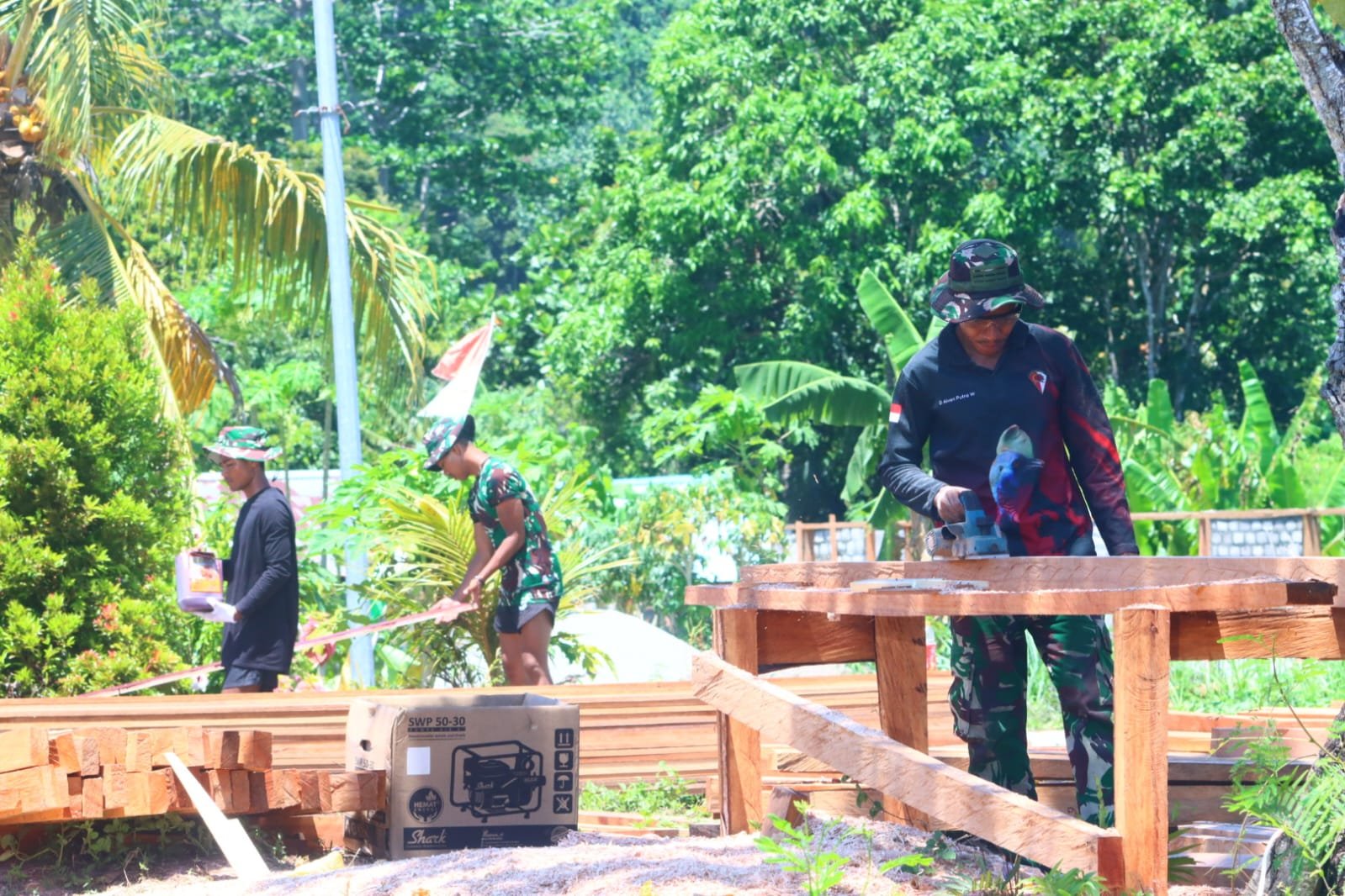 Semangat Baru dari Program TMMD ke-128 untuk Yulianus Kanop