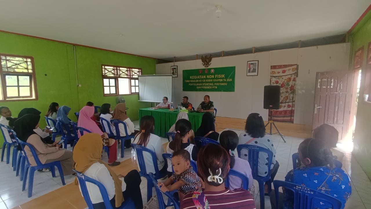 Upaya Mencegah Stunting Melalui TMMD 128