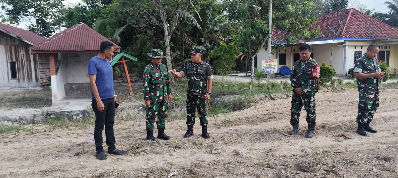 Fokus Utama TMMD 128 Kodim 1014/Pbn Adalah Pembangunan Jalan