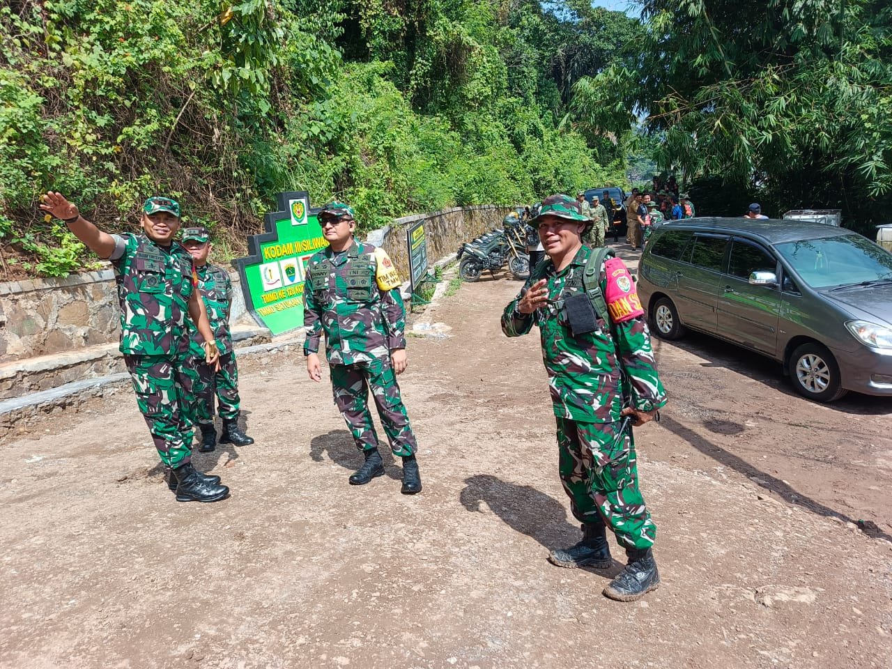 Progres TMMD ke-128 di Cilegon Diperiksa Kadispenad: Jalan Baru Tersambung