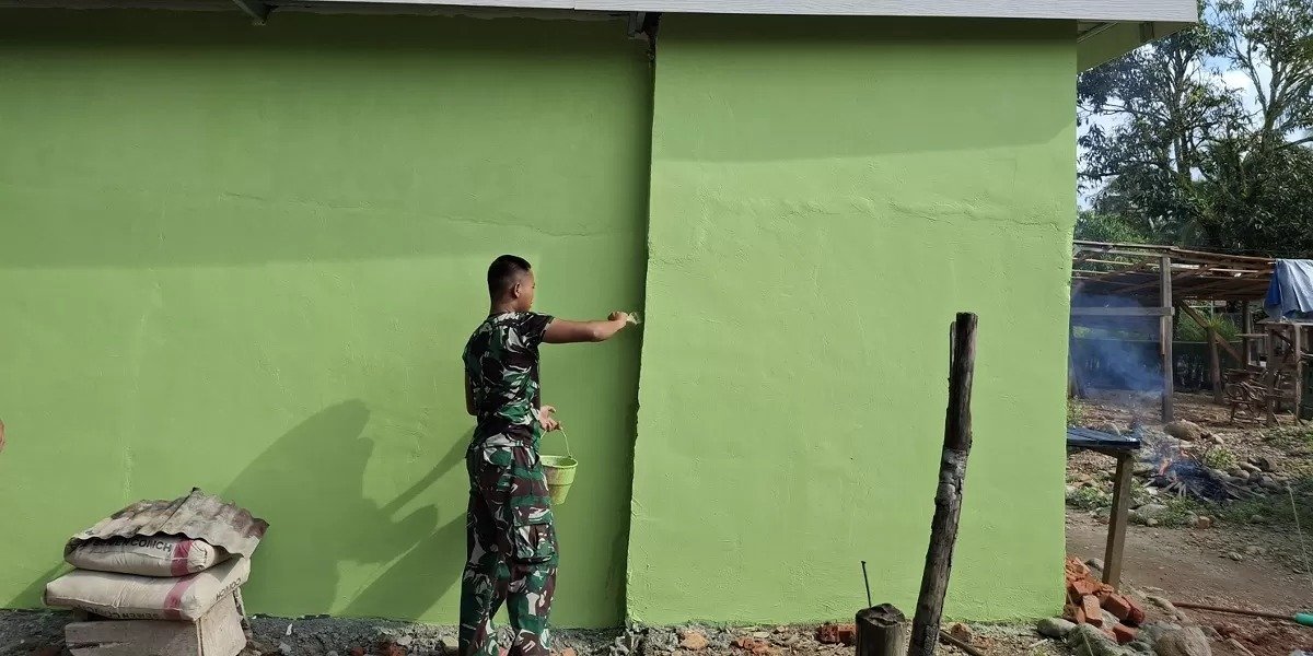 Proyek RTLH TMMD 128 Mendekati Penyelesaian