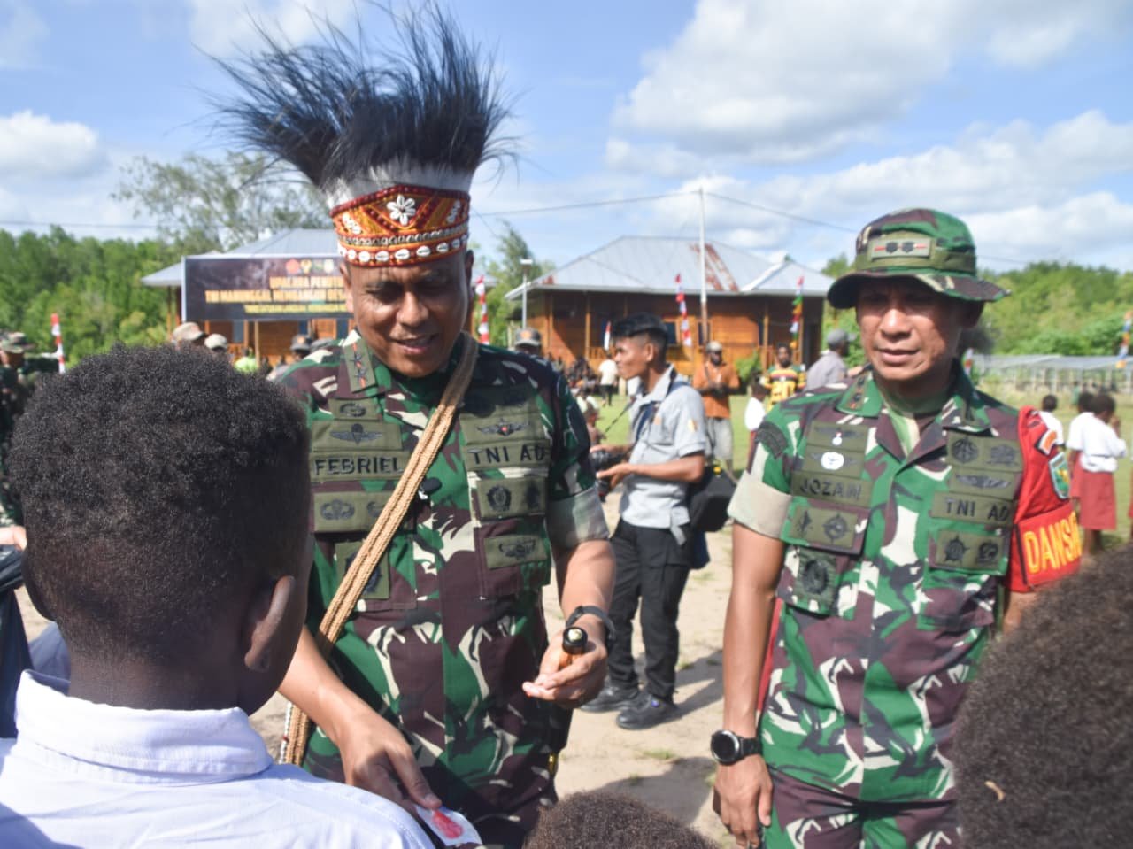 Pangdam XVII/Cenderawasih Menghargai Kontribusi Pemkab Mimika dalam TMMD Ke-128