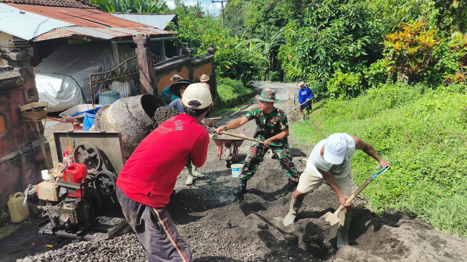 Tes Fisik Prajurit Kodim 0103/Aceh Utara di Lapangan Jenderal Sudirman