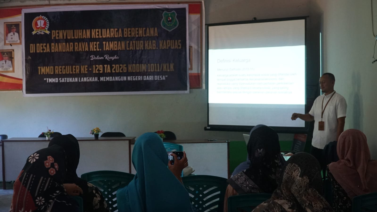 Pendidikan Keluarga Sehat Lewat TMMD Ke-129