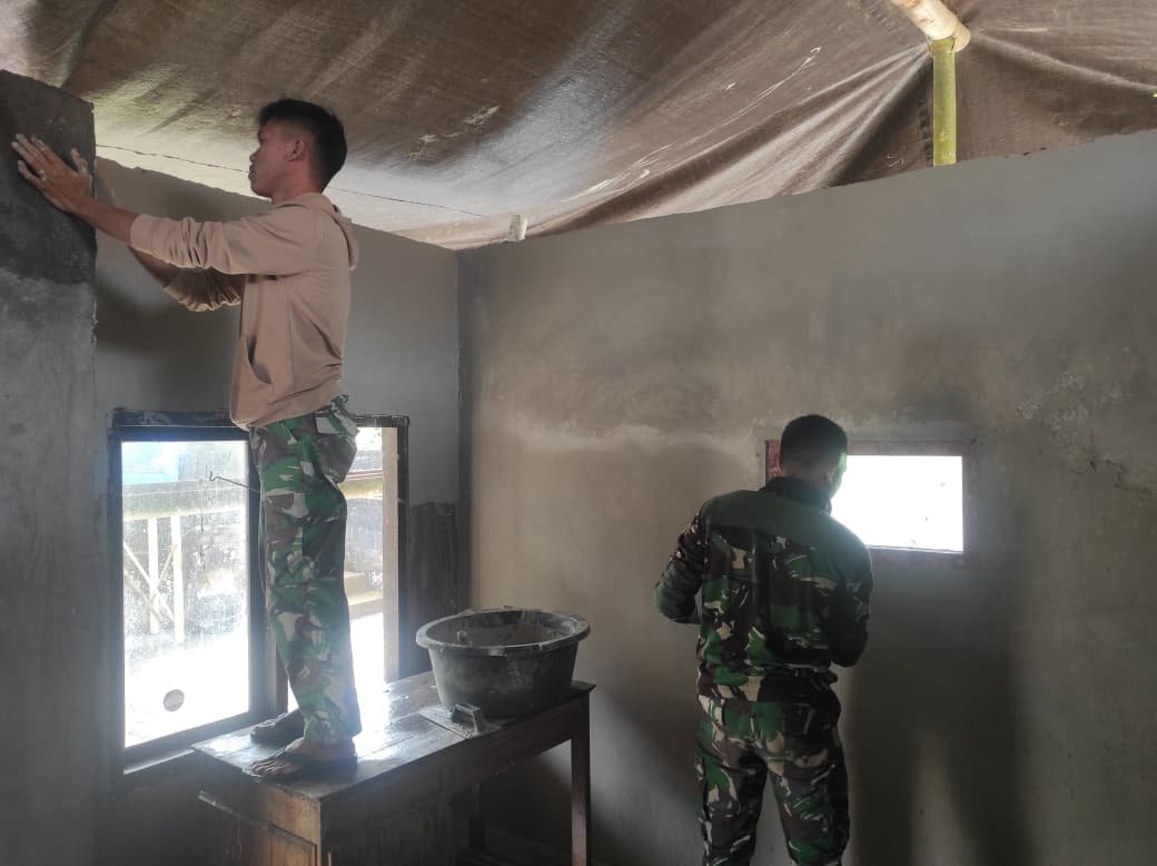 Optimalisasi Proses, Satgas TMMD Ke-129 Fokus pada Rehabilitasi Rumah