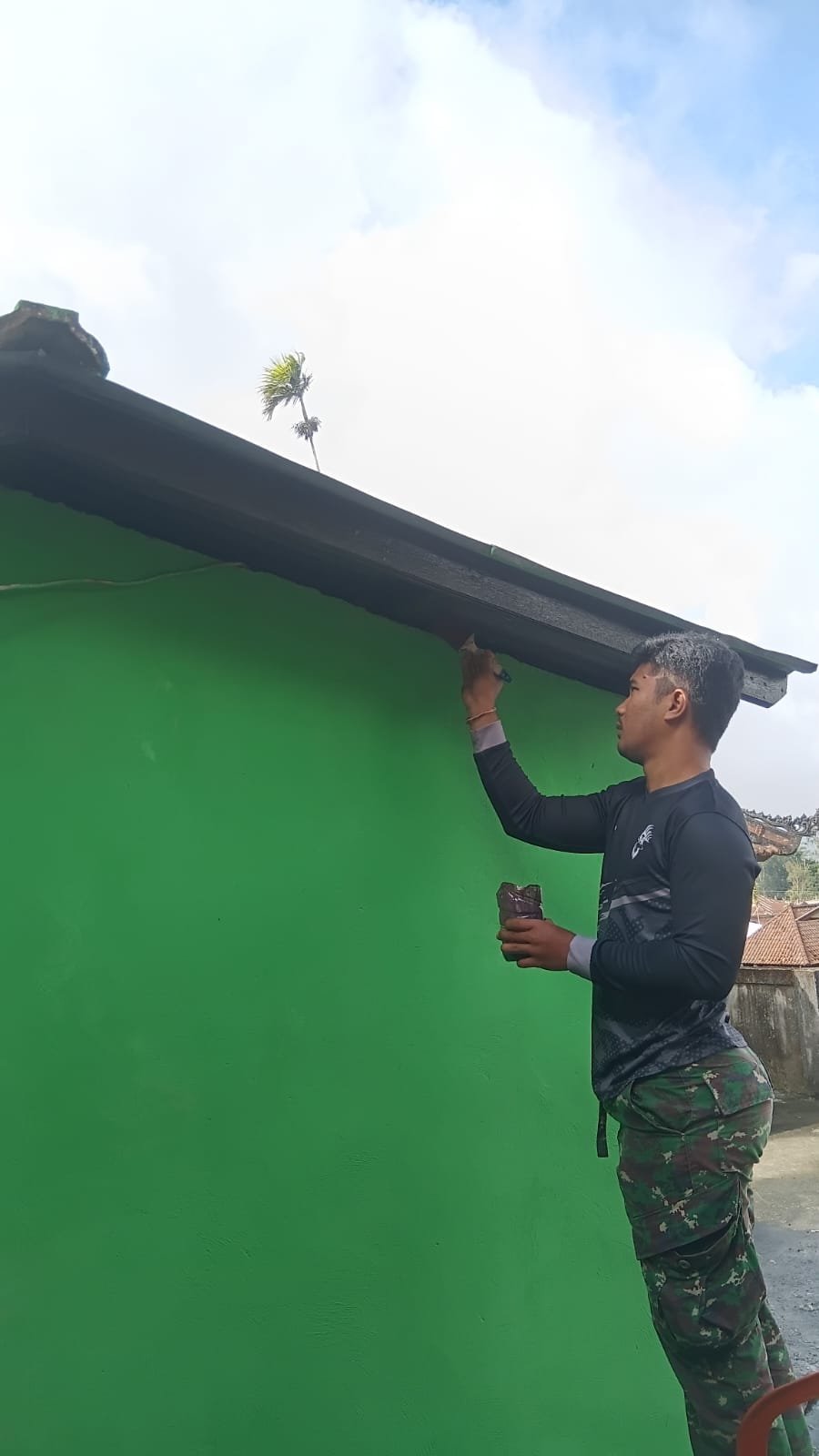 MCK Jaba Pura Puseh Menuju Penyelesaian Akhir Dalam TMMD Ke-129