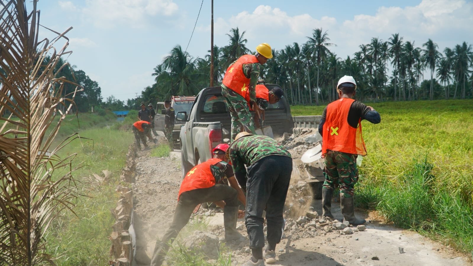 TMMD Ke-129 Terus Perbaiki Akses Wilayah, Warga Semakin Terhubung