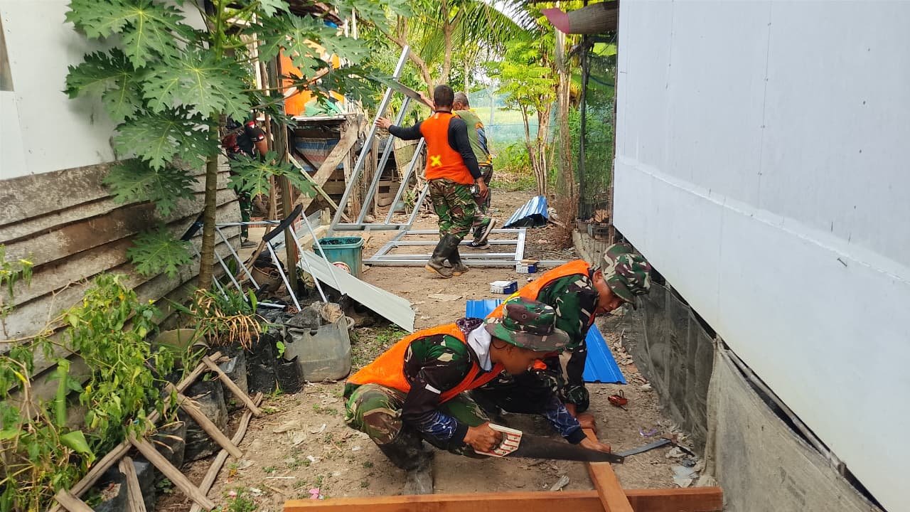 Transformasi Desa Bandaraya Melalui TMMD 129: Mewujudkan Fasilitas Sanitasi yang Sehat