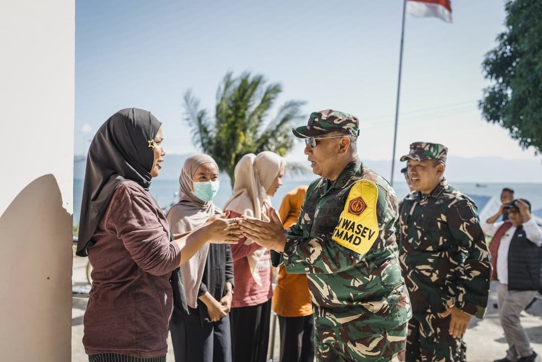 Kegiatan TNI dalam Pencegahan Stunting di Morowali