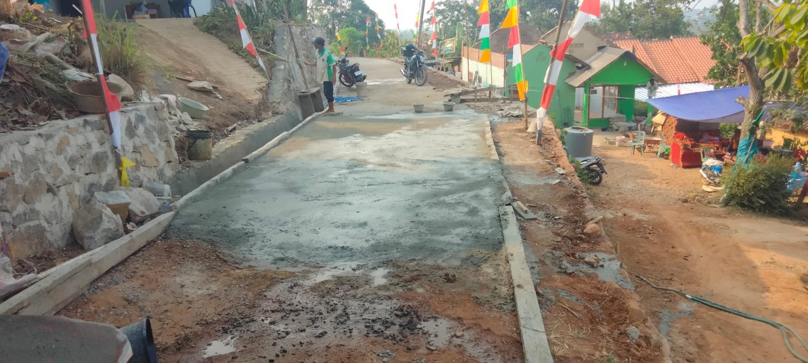 TMMD ke-129 Membawa Perubahan, Jalan Nangka 2 dan Fasilitas Ibadah Ditingkatkan