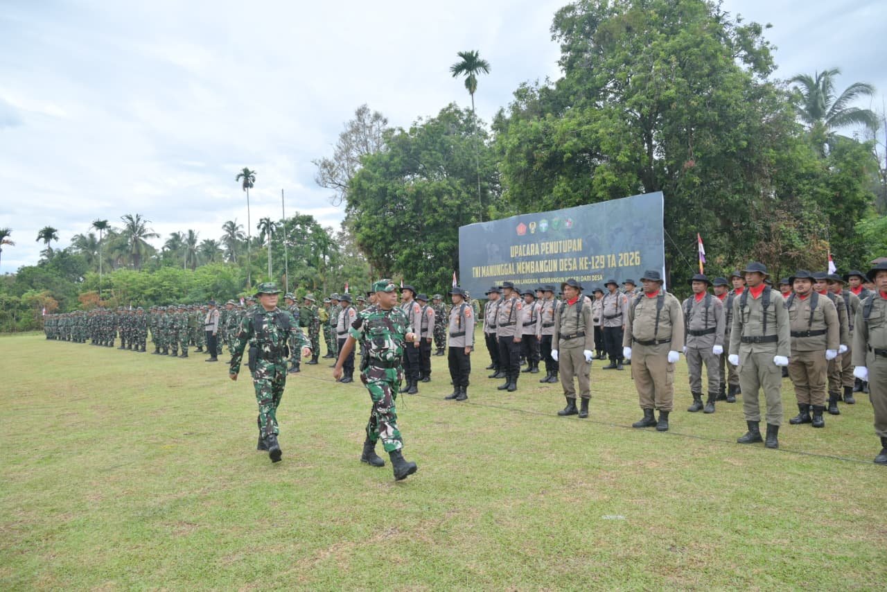 Penutupan TMMD ke-129 Kodim 0102/Pidie: Fokus pada Pemberdayaan Ekonomi Desa