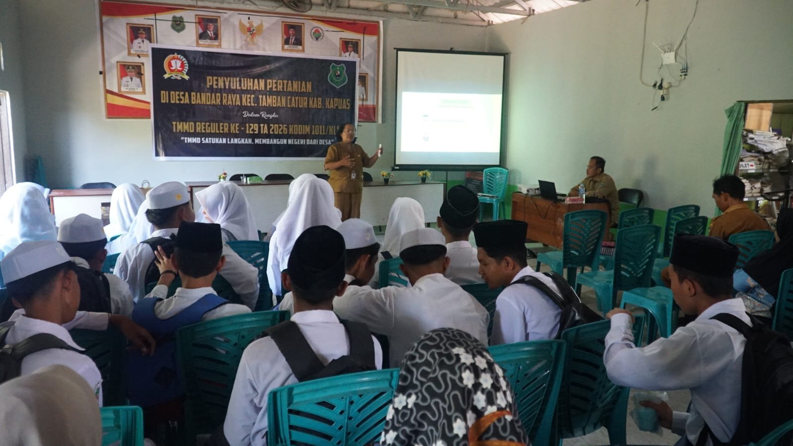 Peningkatan Sumber Daya Petani Melalui TMMD Ke-129 di Desa Bandar Raya